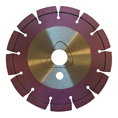 6-3/8" Green Concrete Diamond Saw Blades for Early Entry Cutting - 0.100" Width, Ultra Soft Bond