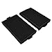 Produktbild AllSpares Aktivkohlefilter (x2) für Dunstabzugshauben geeignet für Miele DKF19-1, 9231860, FWKM-1423 | 240x150x20mm