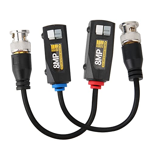 Balun de vídeo, transmissor de par multissinais à prova de trovão para câmera de vigilância