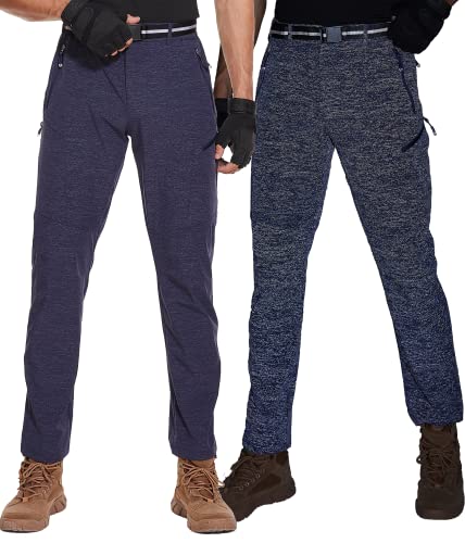 NATUVENIX Hiking Pants Men Lightweight Mens Travel Pants Stretchy Work Pants for Men Quick Dry Fishing Pants Outdoor