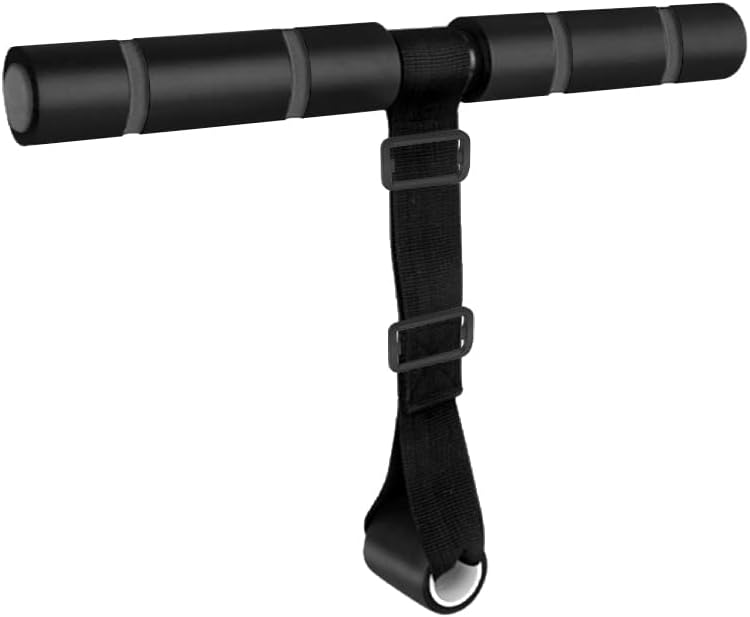 TKO Barra de asiento de puerta de ajuste universal, tonificación y entrenamiento de abdominales, ajustable