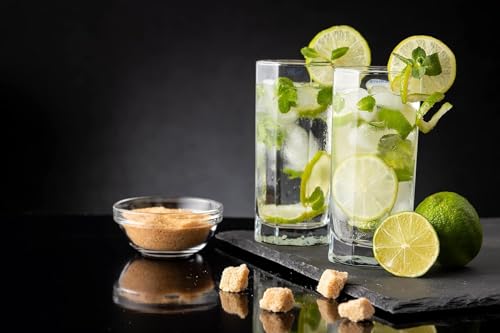 Image of Premium Water and Juice Glasses and Jug Set Combo [6 Piece Glass 300ML & 1 Piece Jug 1 Liter] Transparent Pitcher Set for Dining Table, Home & Restaurant,Party (MTS - 16)