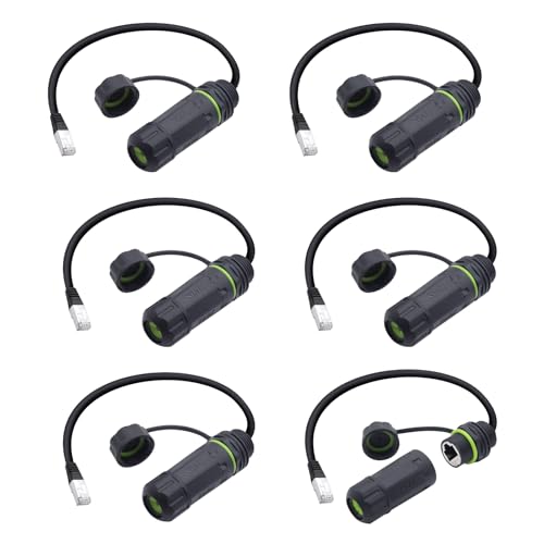 Connecteur RJ45 extérieur étanche IP67 pour réparer et rallonger un câble Ethernet réseau M20