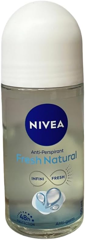 Fresh Natural 48 Hours Deodorant Roll on 50 Ml | (3 Pack)