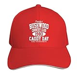 Property of Bushwood Country Club Poster Baseball Hat Funny Sports Hats Trucker Cap Retro Adjustable Magic Buckle Dad Caps Red