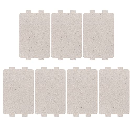 Mikikit 7Piezas Placas de Mica Resistente Calor Microondas de Aislantes de Reparación de Electrodomésticos