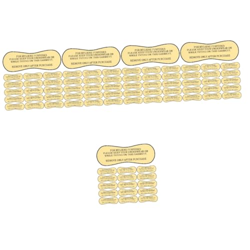 Doublures de maillot de bain autocollantes ABOOFAN pour protection hygiénique de lingerie