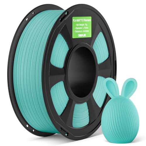 DEEPLEE Matte PLA Filament 1.75mm Teal Green 1kg(Plastic Spool)