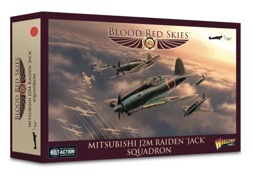 Mitsubishi J2M Raiden Blood Red Skies jeu de société aviation miniature