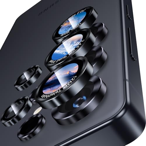 Uyiton for Samsung Galaxy S25 Ultra Camera Lens Protector, Unique Design - image 8