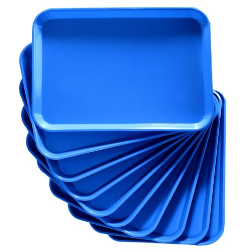 Bandejas dentales de plástico autoclavable Ritter B-Lok, diseño plano de alta densidad