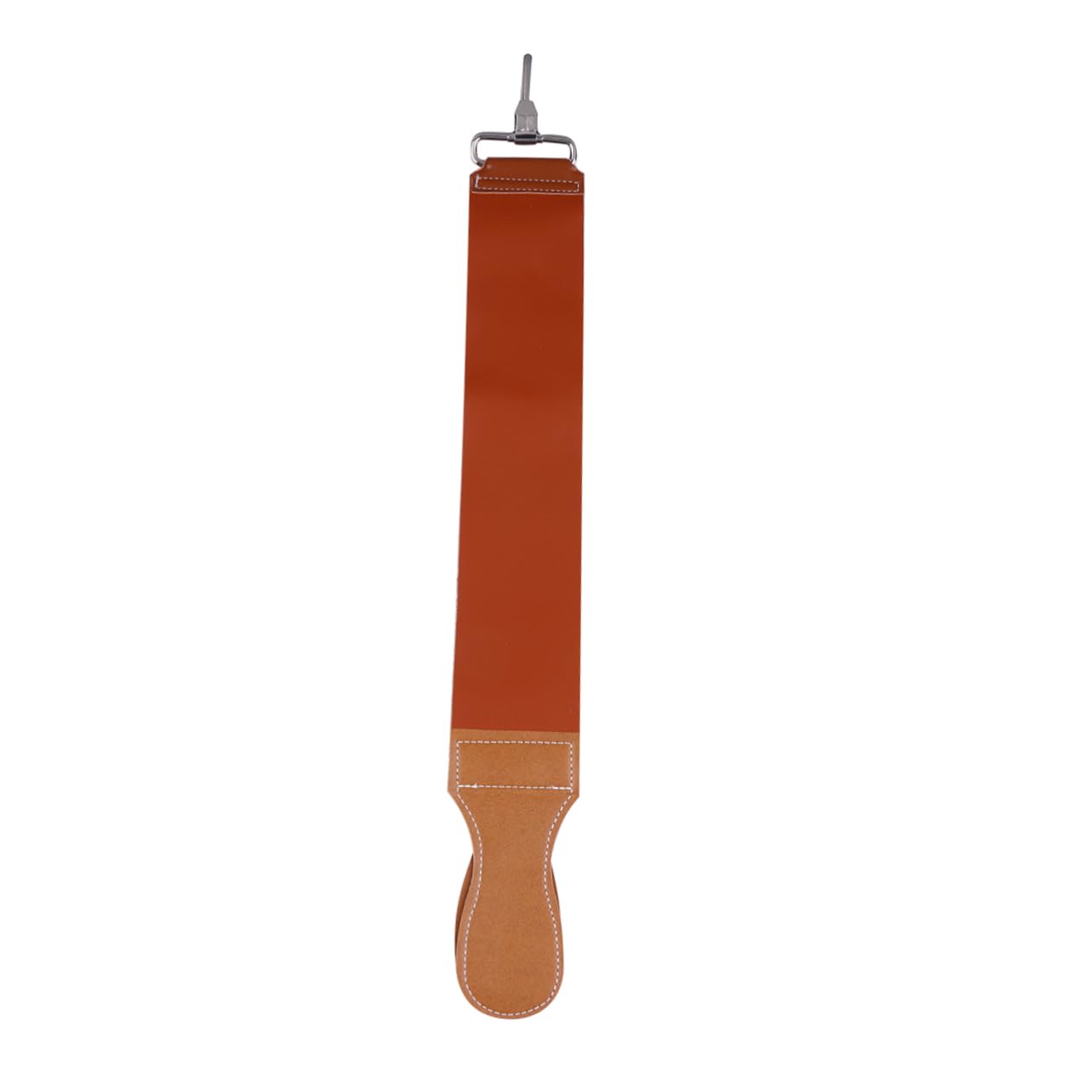 Razor Strop Double Layer Leather Canvas with Hanging Buckle