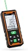 Elitech Herramienta de Medición Láser Verde, Autocalibración, Doble Alimentación, 344ft | 4 Modos Pitágoras, Sensor de Ángulo, Medición de Área y Volumen, Batería Recargable, Para Remodelación, Pintura y HVAC, LDM-105G 2