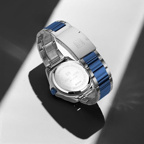 Image of NAVIFORCE NF9240 Square Unique Temperament Strap with dial Analog Watch