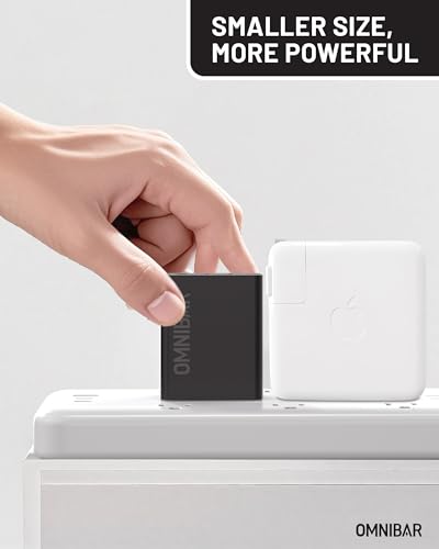 Image of 65W USB C Charger, 3-Port GaN Compact USB C Wall Charger Block with Foldable Plug, Type C Charger Fast Charging Block for MacBook, iPad, iPhone 17 /16 /15 /14, Samsung S26 /S25 /S24, Switch, Black