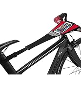 ROCK BROS Bike Sweat Guard Bicycle Trainer Sweat Net Bike Frame Sweat Guard with Phone Pouch for ...