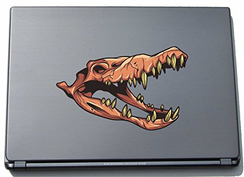 Pinkelephant LAP-Skull049-210 Autoadesivo per Portatile Dimensioni da 210 mm