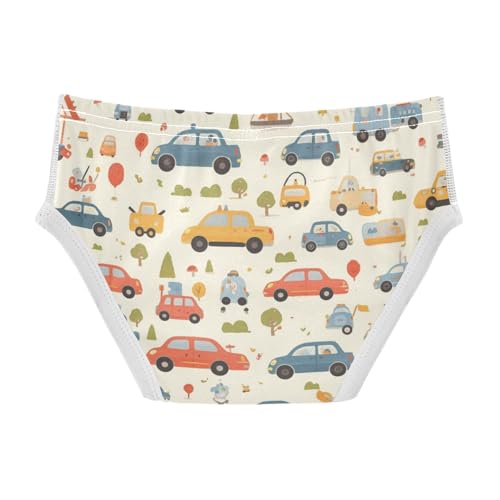 KLL Cartoon Cars Collection Toddler Boys' Cotton Athletic Underwear Cute Children Panties2