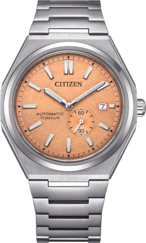 [�V�`�Y��] CITIZEN ZENSHIN Collection AUTOMATIC �������� �����Y �r���v NJ0180-80Z �X�[�p�[�`�^�j�E�� �T�t�@�C�A�K���X �e�N�X�`���[�h�t�F�C�X �I�����W �C�O���f�� [���s�A���i]