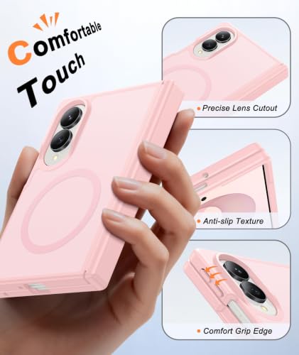 Image of FNTCASE for Galaxy Z Fold 8 Case: Compatible with MagSafe Hinge Protection