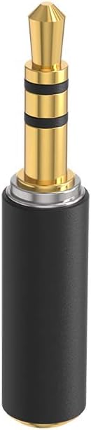 MAONO AU-600 TRRS Male to TRS 3.5mm Female Lavalier Microphones Auxiliary Adapter