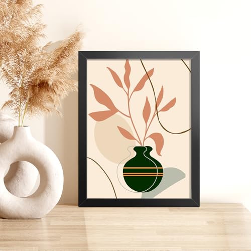 LaVie Home 7x9 Picture Frame for Wall Display, 7x9 Black Picture Frame with HD Plexiglas, 7 x 9 Frame 1 Pack, Display Frame for Vertical or Horizontal, Classic Collection