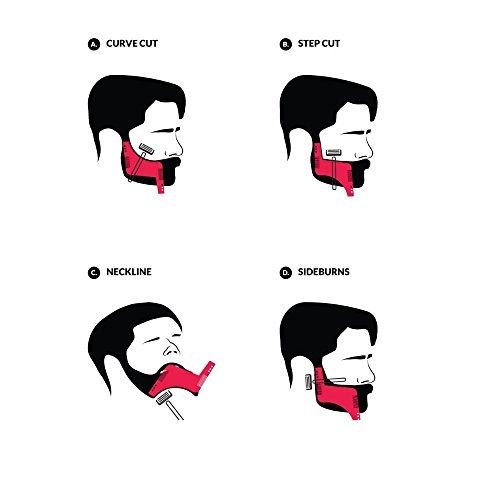 GENOVATION Pettine per Barba Styling, Trimmer