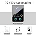 RG477V Dimensity 8300 Android14 sSystem 4.7-inch Touch Handheld Game Console WiFi/Bluetooth Hall Joystick RGB Light 5500mah (RG477V Black-NEW)