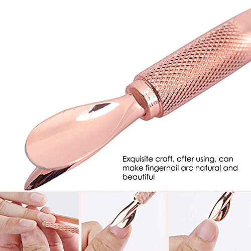Nagelhaut Pusher Remover, 2 Stück Multi-funktionen Nail Pincher Nail Magic Wand Doppelt Beendet Nagelhautschieber Cutter… – Bild 7
