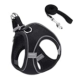 Katzengeschirr, ausbruchsicher, verstellbares Katzengeschirr, Welpenweste, Halsband,...