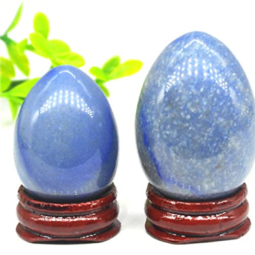 Huevo de unaquita natural piedra pulida de cristal para chakras 4cm 6