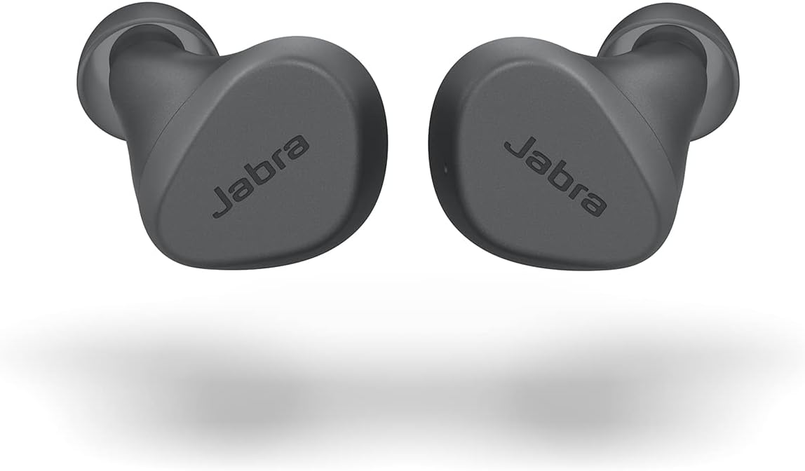 Jabra Elite 2 In Ear Wireless Bluetooth Earbuds – Noise Isolating True Wireless buds with 2 built-in Microphones, Rich Bass, Customizable Sound and Alexa Built-in (Android Only)- Dark Grey