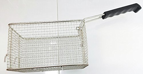 9.5" L x 7.25"W S/S Fryer Basket Replacement - Thumbnail 2