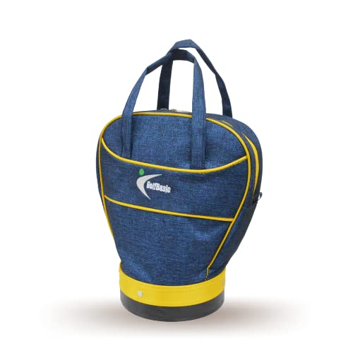 GolfBasic Classis Golf Ball Bag (Holds 100 pcs Golf Balls) (Blue)