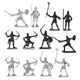 Soldat médiéval : les scènes que vous essayez de représenter, soldat de table de sable