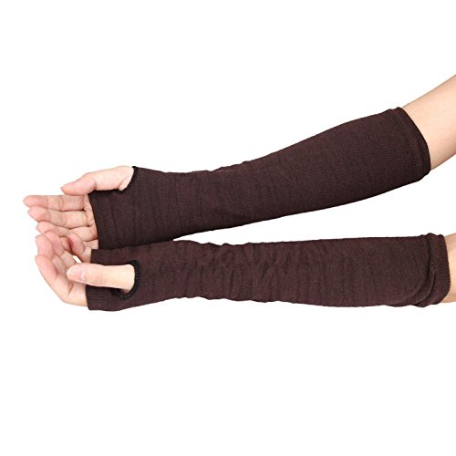 Image of Bold N Elegant Knitted Woollen Thermal Warm and Comfortable Fingerless Gloves Mittens Winter Gloves Accessories Hand Warmer Gloves