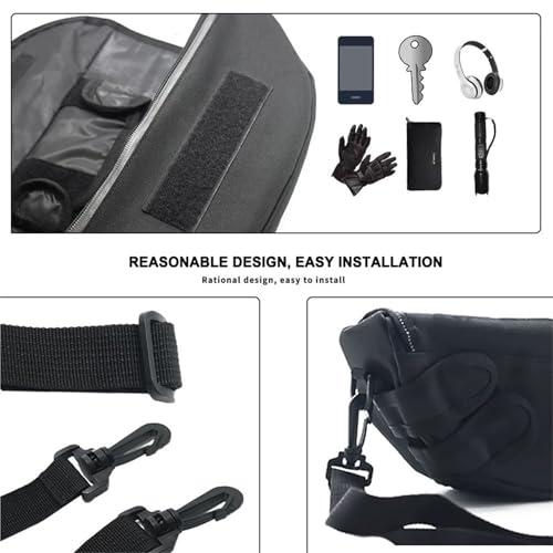 Bolsa de manillar moto que soluciona el espacio en la BMW R1300RT para tus viajes 4