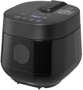 Maxzen Rice Cooker, Single Living, Unwashed Rice, 2 Cups 2.0 go, New Life, Stylish, Living Alone, Living for Two, Quick Cooking, Mini Rice Cooker, Fluorine Inner Pot, Keep Warm, Reservation, Small