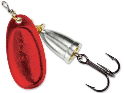 Blue Fox Super Vibrax Classic Spinner - Bleeding Silver - 7/16 oz.