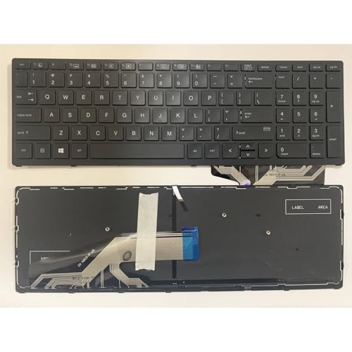 Clavier HP ZBook 15 G4 perdu ? Clavier US rétroéclairé hsn-C03C noir
