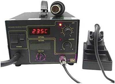 MABELSTAR New 270W Gordak 952V soldering station + hot air heat gun 2 in 1 SMD BGA rework station 6pcs