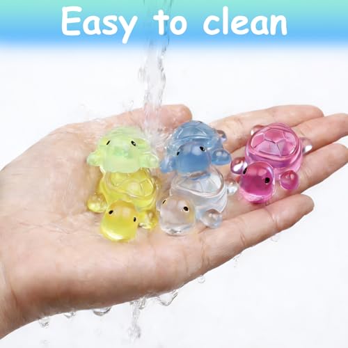 Image of Mini Turtle Squishy Fidget Toys 24 Pack Slow Rise Anxiety Relief Squishies, Squishy Stress Relief Fidget Toys Party Favors for Kids, Sensory Toys for Kids with Autism