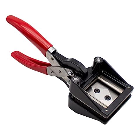 Jieotwice Handheld ID Photo Cutter Passport Photo Plier Business Card Right Angle Cutting Tool, Max 50x50MM (50x50MM) Cover