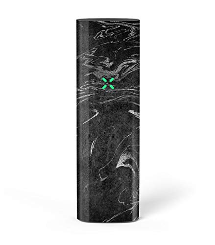 Design Skinz Black & Silver Marble Swirl V8 Vinyl Decal Wrap Cover Compatible with The Pax 2 or 3 Vaping System Device
