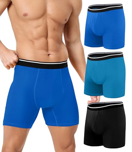 JODUCE Inkontinenz-Unterwäsche für Männer, waschbar, saugfähig, auslaufsicher, 3er Pack, Large