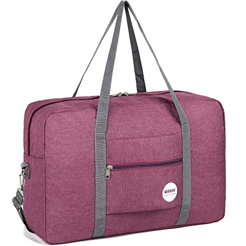 WANDF Foldable Travel Duffel Bag Super Lightweight for...