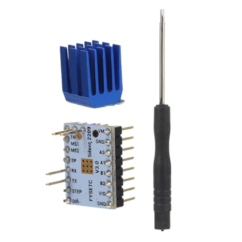 OKUMEYR 2pcs Ultra-quiet Stepper Motor Driver Quiet Printer Parts Peak Driver for Electric Stepper Machine