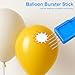 Rumexeng Balloon Popper Tool, Balloon Striker with 5 Precision Iron Pins, Portable, Safe, Easy Storage Striker Stick for Party Cleanup, Event Decor (1 Pack)