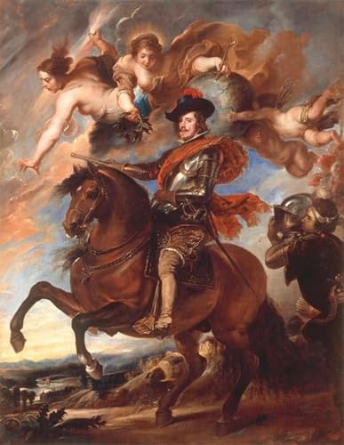 Tableau Rubens de Philippe IV d'Espagne pour sublimer la décoration de votre salon