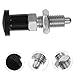 Zerodeko Self-Locking Spring Plunger Stainless Steel Index Plunger Locking Mechanism for Secure Industrial and Mechanical Applications